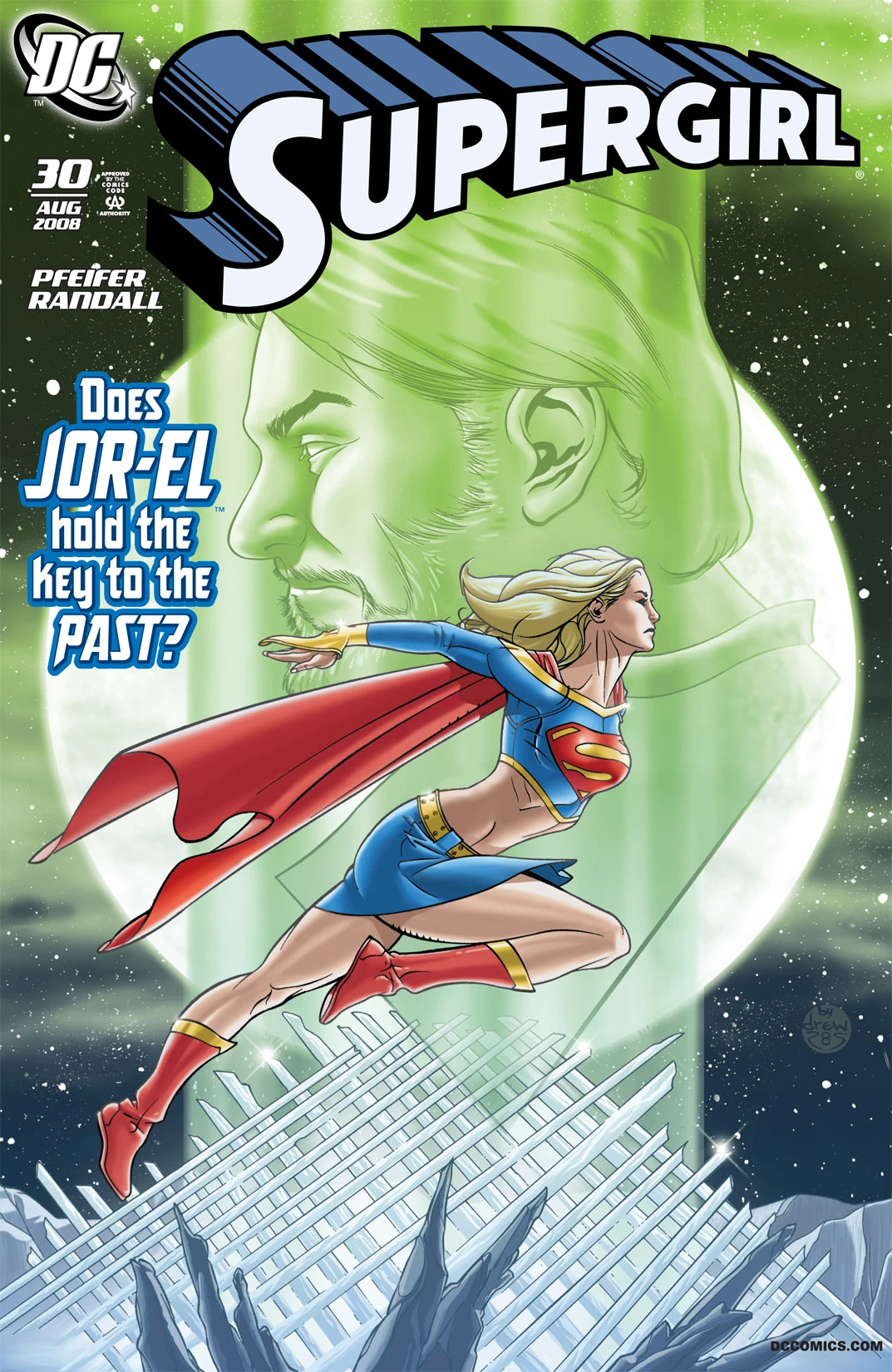 Supergirl #30 (DC, 2008 — Cover A) cover